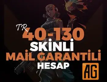 40-130 Skin Mail Garantili Hesap: Valorant
