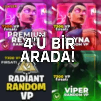4'LÜ AVANTAJ PAKETİ - RANDOM VP KODU
