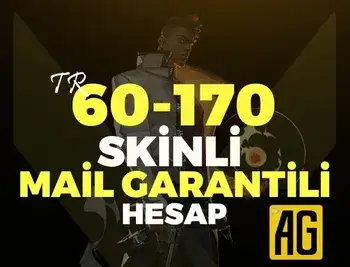 60-170 Skin Mail Garantili Hesap: Valorant
